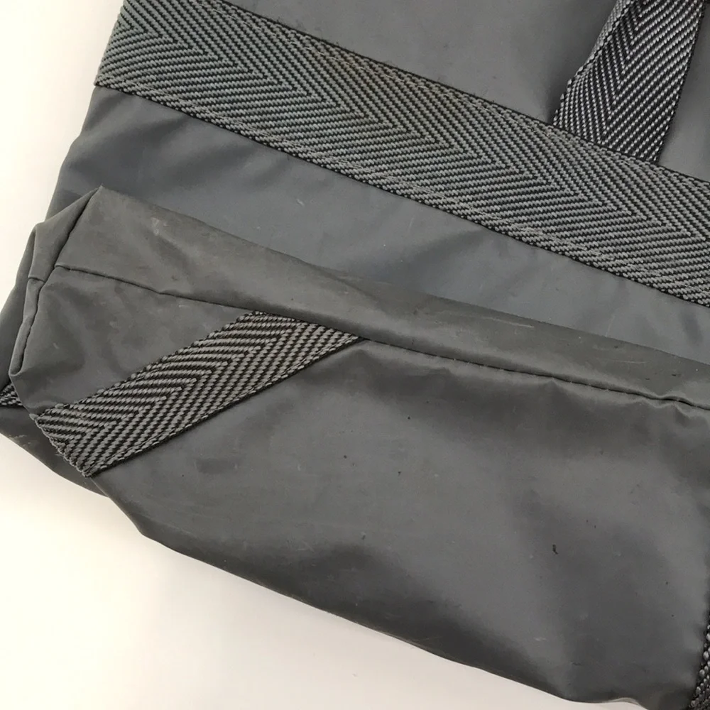 SIR BENTLEY—Vintage—Large Gray Lightweight Foldable Tote Bag 18 1/2” x 12”